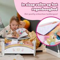 Baby Born Regenboog Bed + Licht en Geluid Wit - thumbnail