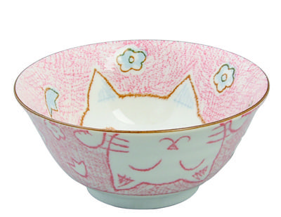 Roze Kom - Kawaii Cat - 500ml - 15.3 x 8 cm