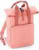 Atlantis BG118 Twin Handle Roll-Top Backpack - Blush-Pink - 28 x 38 x 12 cm