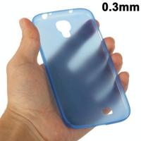 Samsung Galaxy S IV / i9500 0.3mm ultra dun Polycarbonate materiaal beschermende Shell Cover (blauw) - thumbnail