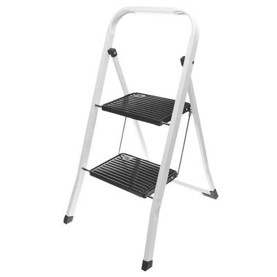 Keukentrap inklapbaar - 2 treden - metaal - max 150kg Keukentrap inklapbaar - 2 treden - metaal - max 150kg