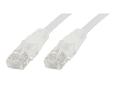 Microconnect 10m Cat5e RJ-45 netwerkkabel (10m, Cat5e, U/UTP (UTP), RJ-45, RJ-45, wit