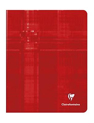 Clairefontaine schrift ft 16,5 x 21 cm, 72 bladzijden, geruit 10 mm, zonder kantlijn Clairefontaine schrift ft 16,5 x 21 cm, 72 bladzijden, geruit 10 mm, zonder kantlijn