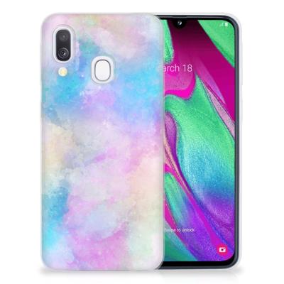 Hoesje maken Samsung Galaxy A40 Watercolor Light Hoesje maken Samsung Galaxy A40 Watercolor Light