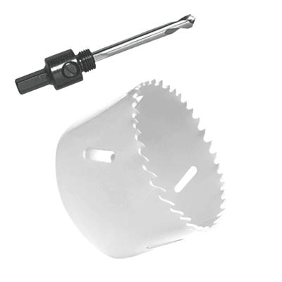 Gatenzaag Ø33 mm - Adapter en centreerboor - Geschikt voor LED Inbouwspots - Bi-metaal zaagblaad Gatenzaag Ø33 mm - Adapter en centreerboor - Geschikt voor LED Inbouwspots - Bi-metaal zaagblaad