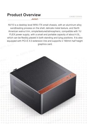 Jonsbo NV10 Black Jonsbo NV10 Black