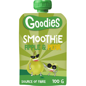 Goodies Knijpfruit Smoothie Appel & Peer 100 g bij Jumbo