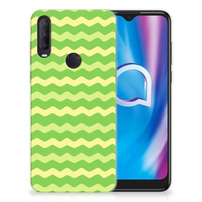 Alcatel 1S (2020) | TPU bumper | Waves Green