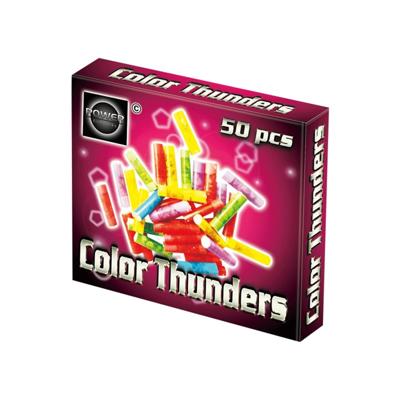 Color Thunders doosje a 50 stuks Color Thunders doosje a 50 stuks