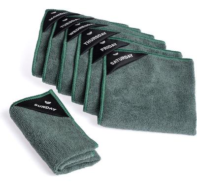 Klud Microvezel vaatdoekjes Oily groen, per 7