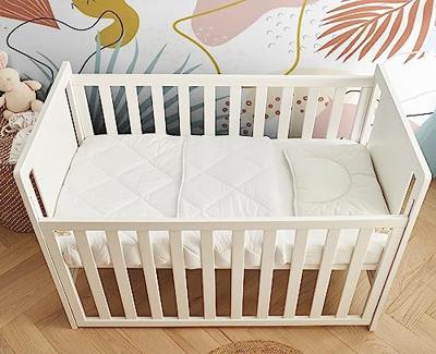 Licht dekbed Doucoton Mon P'tit DODO wit Licht dekbed Doucoton Mon P'tit DODO wit