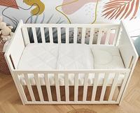 Licht dekbed Doucoton Mon P'tit DODO wit - thumbnail