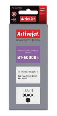 Activejet AB-6000Bk Inkt (vervanging Brother BT-6000BK; Supreme; 100 ml; zwart)
