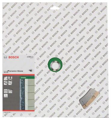 Diamantslijpschijf Best for Ceramic and Stone, 350 x 25,40 x 1,8 x 10 mm Bosch Accessories 2608603603 Diameter 350 mm 1 stuk(s)