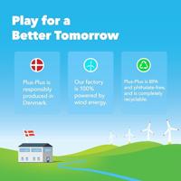 Plus Plus Inspired mondriaan plus-plus: 350 stuks (4279) - thumbnail