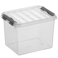 Sunware q-line opbergbox 3 ltr transp - thumbnail