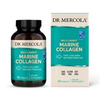 Marine Collagen 90 Tablets - Dr Mercola - thumbnail
