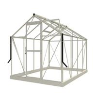 Royal Well | Mary II Full Options Tuinkas | Veiligheidsglas 3 mm | Wit - thumbnail