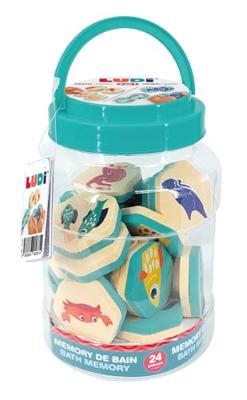 Memory badpuzzel - LUDI blauw Memory badpuzzel - LUDI blauw