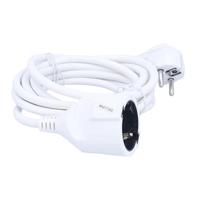 AS Schwabe 50311 Stroom Verlengkabel 16 A Wit 3.00 m H05VV-F 3G 1,5 mm² - thumbnail