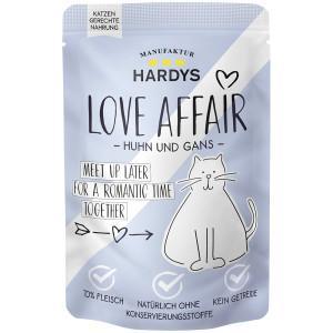 Hardys Love Affair kip en gans natvoer kat (zakjes) 12 x 100 g Hardys Love Affair kip en gans natvoer kat (zakjes) 12 x 100 g