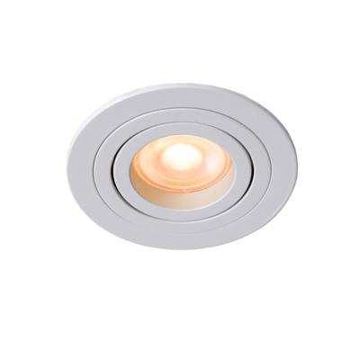 Lucide TUBE - Inbouwspot - Ø 9,2 cm - 1xGU10 - Wit