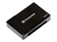 Transcend RDF2 Externe geheugenkaartlezer USB-A 3.1 Gen 1 Zwart - thumbnail
