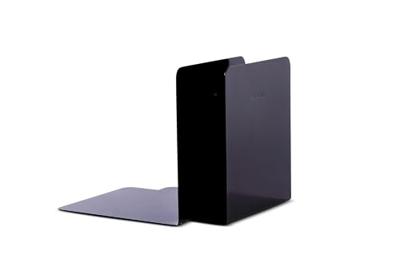MAUL boekensteun metaal 14X12x14cm set 2 zwart