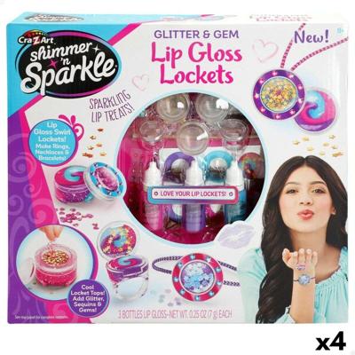 Kinder Make-up Set Cra-Z-Art Lippen (4 Stuks) Kinder Make-up Set Cra-Z-Art Lippen (4 Stuks)