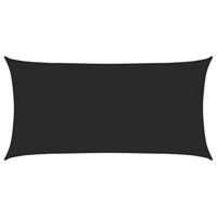 VidaXL Zonnezeil 160 g/m² 4x7 m hdpe zwart - thumbnail