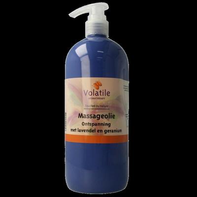 Volatile Massageolie ontspanning lavendel geranium 1 Liter Volatile Massageolie ontspanning lavendel geranium 1 Liter