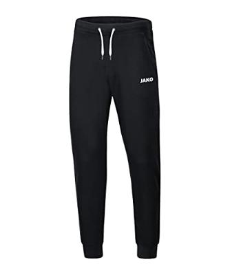 JAKO 6565K Joggingbroek Base Met Boord Kids - Zwart - 164