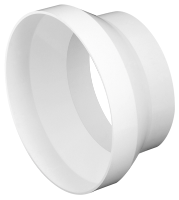 Verloopstuk - Ø100mm naar Ø125mm - asymmetrisch