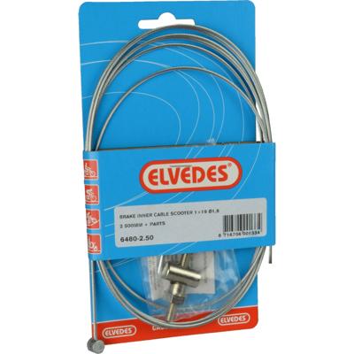 Elvedes Rem binnenkabel set scooter uni 2.5m 6480