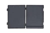 MAUL klembordkoffer Lefty hard kunststof PP linksdraaiend open A4 33.5x24.5x2.5cm zwart - thumbnail