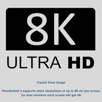 C2G 2,5 ft (0,8 m) Thunderbolt™ 4 USB-C actieve kabel 40 Gbps overdrachtssnelheden, 100 Watt voeding en 4K-video (0,8 M, zwart) - thumbnail