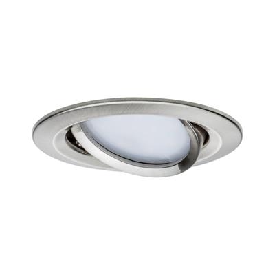Paulmann 92961 LED-inbouwlamp LED 6 W IJzer (geborsteld) Paulmann 92961 LED-inbouwlamp LED 6 W IJzer (geborsteld)