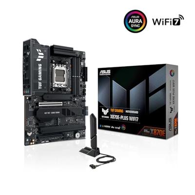 Asus TUF X870E-PLUS Moederbord Socket AMD AM5 Vormfactor ATX Moederbord chipset AMD® X870E