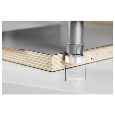 Festool 490085 Vlakke frees Afmeting, Ø 22 mm Werklengte 8 mm