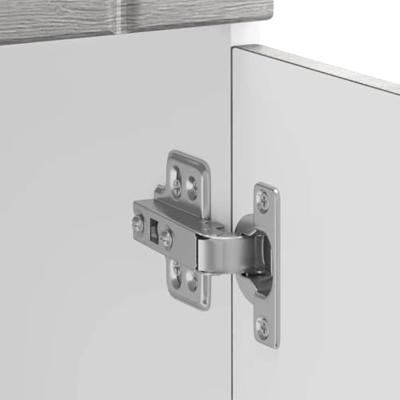 Keuken onderkast Lucca bewerkt hout grijs sonoma eikenkleur