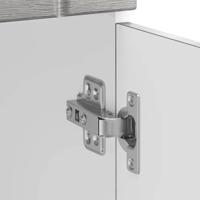 Keuken onderkast Lucca bewerkt hout grijs sonoma eikenkleur - thumbnail