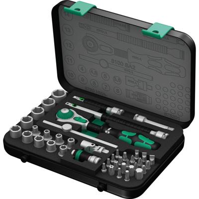 Wera 8100 SA 2 Zyklop Speed ratelset 1/4" gereedschapsset