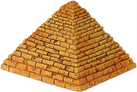 Beeld Egyptische Piramide (60 mm) - thumbnail