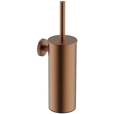 Wiesbaden Alonzo - Toiletborstel met Houder - Brons Koper - PVD