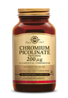 Solgar Chromium (Chroom) Picolinate 200 mcg Capsules - thumbnail