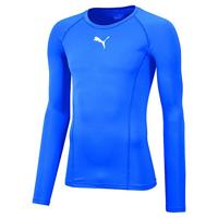 PUMA LIGA Ondershirt Lange Mouwen Kids Blauw - thumbnail