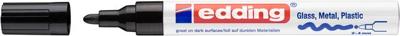 Paintmarker edding 750 oliebasis 2-4mm crea zwart