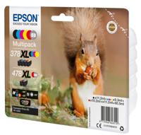 Epson 478XL (C13T379D4010) Inktcartridge 6-kleuren Voordeelbundel Hoge capaciteit - thumbnail
