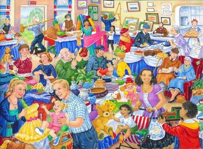 Jumble Sale Puzzel 500 XL stukjes Jumble Sale Puzzel 500 XL stukjes