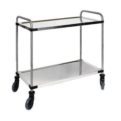 Serveerwagen 2 plateaus 870x570x950mm